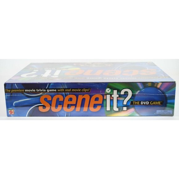 Vintage Scene It? The DVD Game Family Friends Board Game Movie Trivia New Mattel - Picture 8 of 9